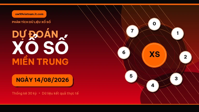Phân tích dự đoán XSMT ngày 14/08/2026.